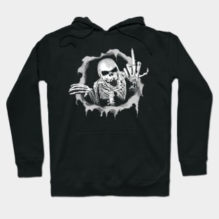 dark skull Hoodie